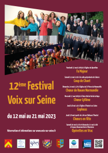 Concert festival Voix Sur Seine - Dimanche 14 mai 2023 - Eglise de Saint-Pierre-de-Manneville